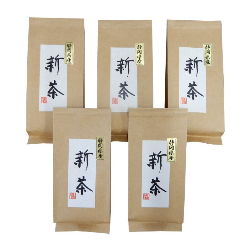 ご自宅使用・お徳用静岡新茶100g 5袋