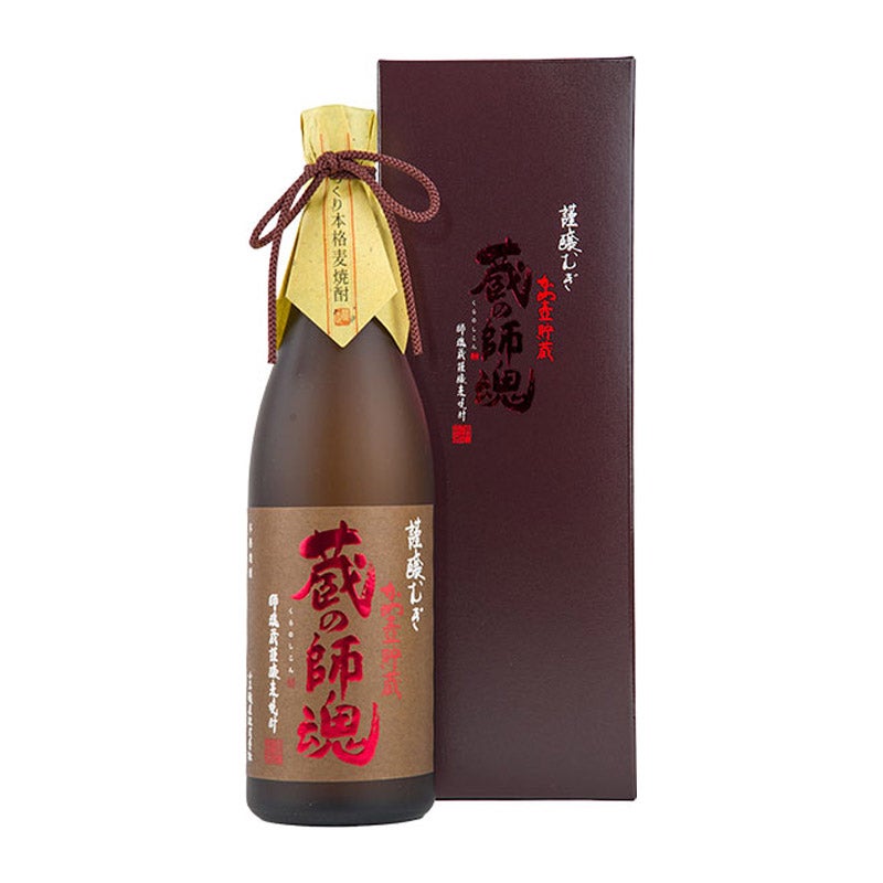 謹醸むぎ 蔵の師魂720ml（鹿児島県/小正醸造）