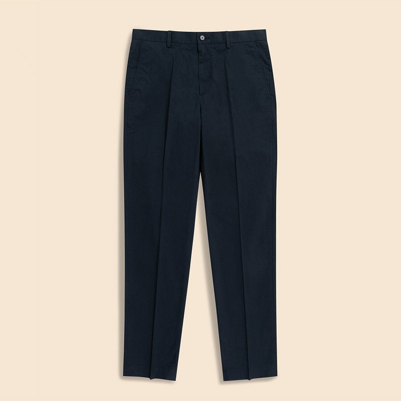 ストレッチコットン ポプリン チノパンツ Slim