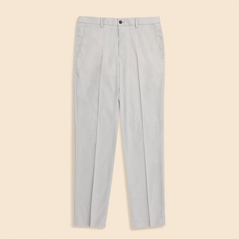 ストレッチコットン ポプリン チノパンツ Slim